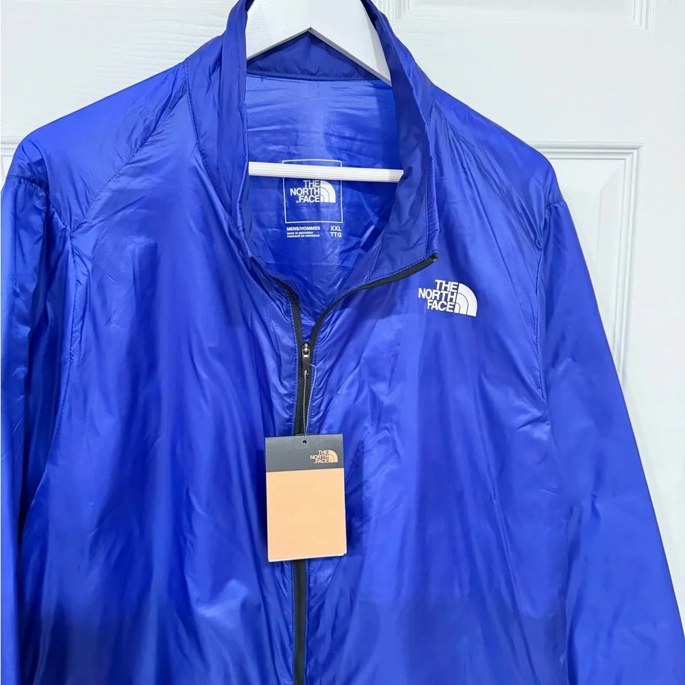 NWT Men North Face Blue Lightweight Windbreaker Athletic Outdoor XXL Jacket